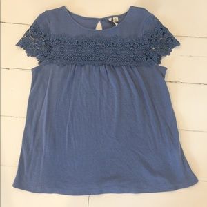 Lauren Conrad Lace detail top